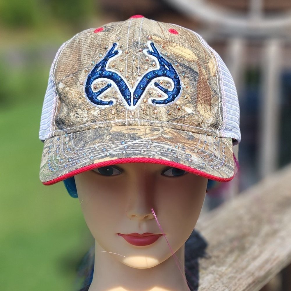 Ladies Realtree Camo BLING Hat